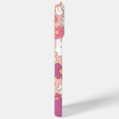 Blush en White Floral Hoesje-Mate iPhone Case (Achterkant / Rechts)