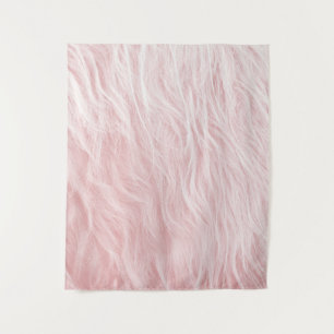 Blush Faux Highland Koe Fur #1 (Faux Fur) #animal Wandkleed