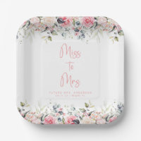 Blush Floral | Bord Waterverf Bridal Papier