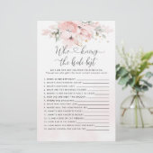 Blush floral die het beste spel kent (Staand voorkant)