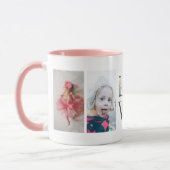 Blush Floral LOVE 4 Foto Mok (Links)