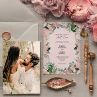 Blush Floral roze Eenvoudige, niets Fancy foto