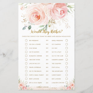 Blush Floral Vrijgezellenfeest zou niet meer spele