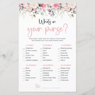Blush Floral   Wat zit er in je Kaart voor paars?