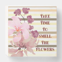  Blush gekleurde Floral Striped