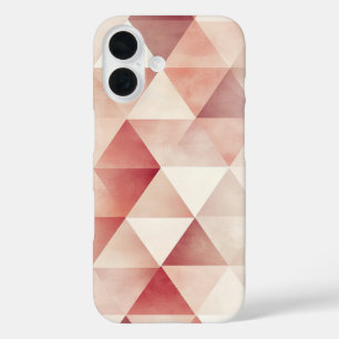 Blush Geometry Fade iPhone 16 Hoesje