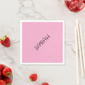 Blush gepersonaliseerde servetten (Insitu)