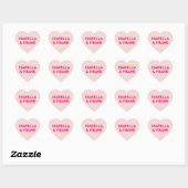 Blush Gesprek Hart Sticker (Vel)