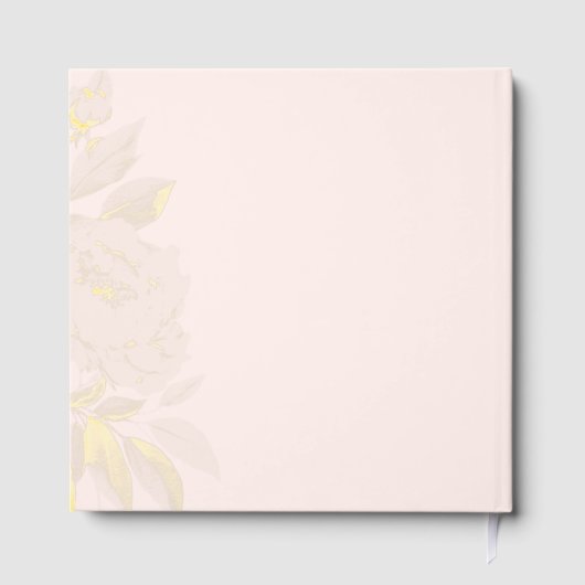 Blush Gold Foil Personalized Wedding (Verso)