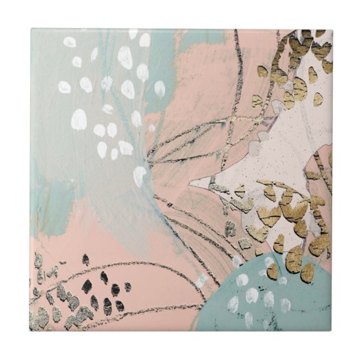 Blush & Gold I Tegeltje (Voorkant)