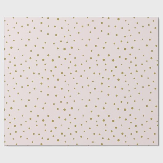 Blush & Gold Joy-script | vakantierapier Cadeaupapier (Vlak)