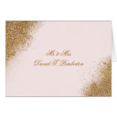 Blush Gold Parties scintillant Sparkle Mariage élé (Devant Horizontal)