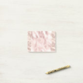 Blush Gold Zebra afdrukken Post-it® Notes (Op bureau)