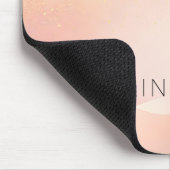 Blush Goud Glow Gradiënt Muismat (Hoek)