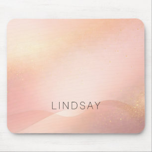 Blush Goud Glow Gradiënt Muismat