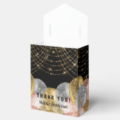 Blush gouden ballonnen 2024 Afstuderen Bedankdoosjes (Geopend)