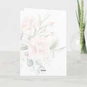 Blush & Green Spring Jewish Hebrew Chuppah (Achterkant)