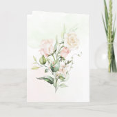 Blush & Green Spring Jewish Hebrew Chuppah (Achterkant)