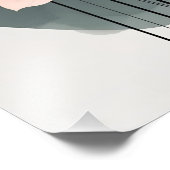 Blush Harmony II Foto Afdruk (Hoek)