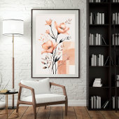 Blush Harmony Poster