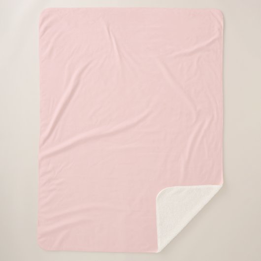 Blush Haven Sherpa Deken (Voorkant)