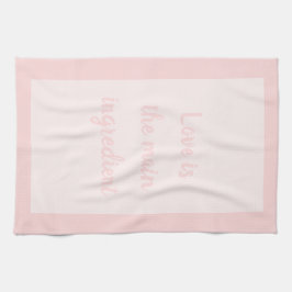 Blush Haven - Wit Theedoek