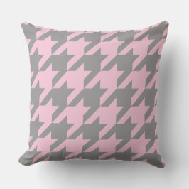 Blush Houndstooth Kussen