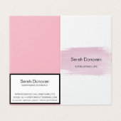 Blush & Lip Product Distributeur Tips & Trucs Visitekaartjes (Buitenkant ongevouwen)