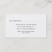 Blush Lipstick Make Up Swatch Cartes Artistes (Dos)