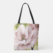 Blush Magnolia Flowers Draagtas (Achterkant)