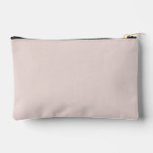 Blush Maid of Honor Script Naam Cosmetische Gift Etui (Achterkant)