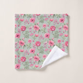 Blush Meadow-Pétales en Fleur (Gant de toilette)