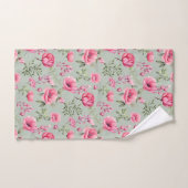 Blush Meadow-Pétales en Fleur (Serviette à main)