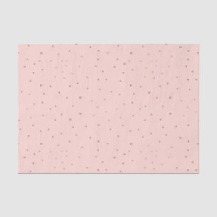 Blush met Roos Gold Polka Dot Tissue Paper Tissuepapier