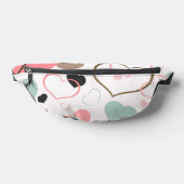 Blush Mint Hearts Heuptasje (Liggend)