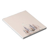 Blush Moon Purple Trees Notitieblok (Schuin)