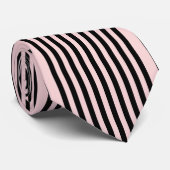 Blush-n-Black Stropdas (Opgerold)