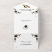 Blush & Navy Kentucky Derby Invitations de mariage (Dehors)