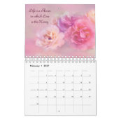 Blush of Pink Floral 2023 Calendrier (Feb 2027)