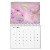 Blush of Pink Floral Love 2023 Calendrier (Mar 2026)