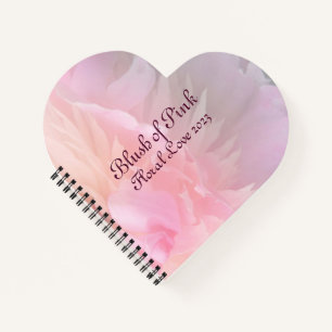 Blush of Pink Floral Love 2023-laptop Notitieboek