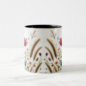 Blush of Spring Floral Design Café Mug (Centre)