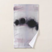 Blush Orbit Abstract (Serviette à main)