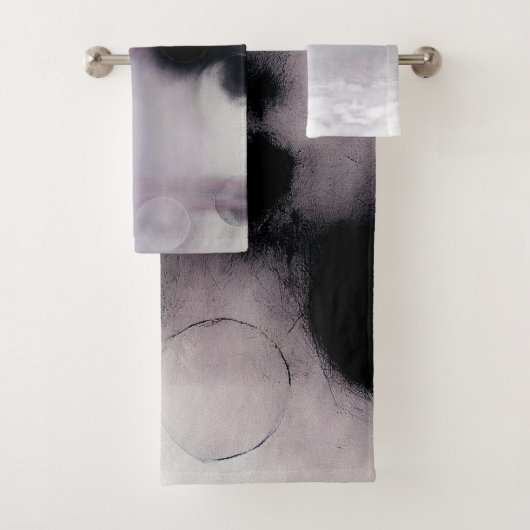 Blush Orbit Abstract Bad Handdoek (Insitu)