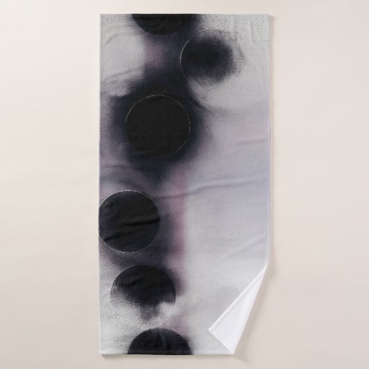 Blush Orbit Abstract Badhanddoek (Badhanddoek)