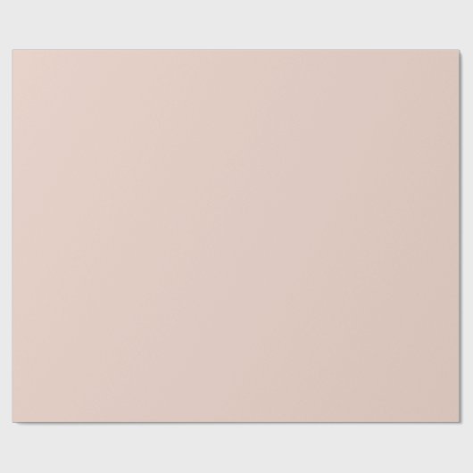 Blush Peach Cadeaupapier (Vlak)