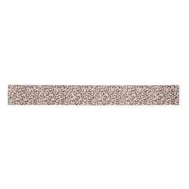 Blush Peach Chocolate Brown Leopard Glitter        Lint