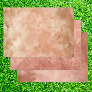 Blush Peach Cowgirl inpakpapier Vel