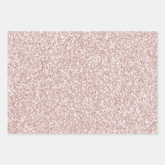 Blush Peach Pink Zebra print Inpakpapier Vel (Voorkant 2)