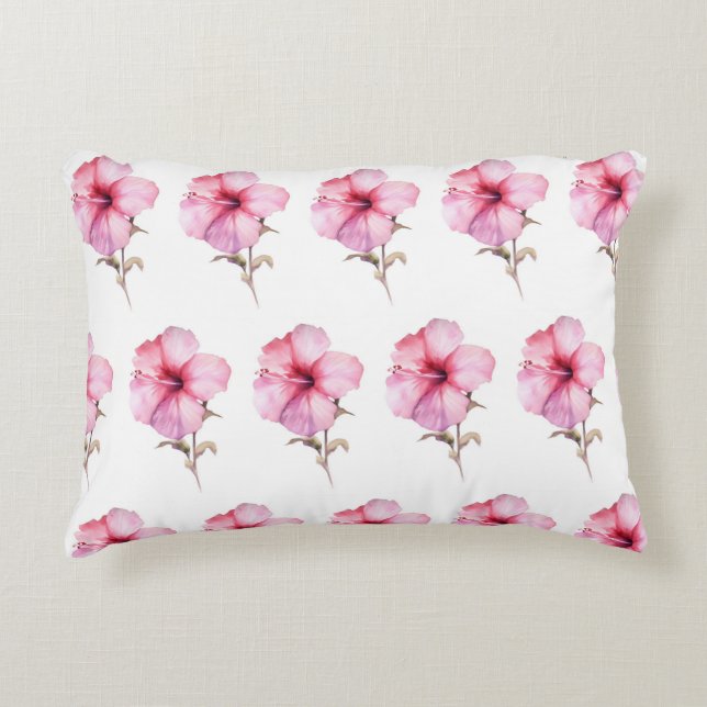 Blush Petal Elegance Kussen (Voorkant)